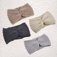 thumbnail image 2 of EeaseCA 12x21cm 4Pcs Knitted Wool Hair Band Handmade Headbands Ear Protection Caps Headband, 2 of 7