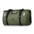 thumbnail image 1 of Graflsoa 40L Army Green PVC Motorcycle Rear Seat Dry Bag with 4 Quick Release Straps, Universal Waterproof Duffle for Bikes (50x30x32cm), 1 of 6
