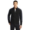 thumbnail image 1 of Port Authority ®  Colorblock Microfleece Jacket. F230 M Black/ Battleship Grey, 1 of 4
