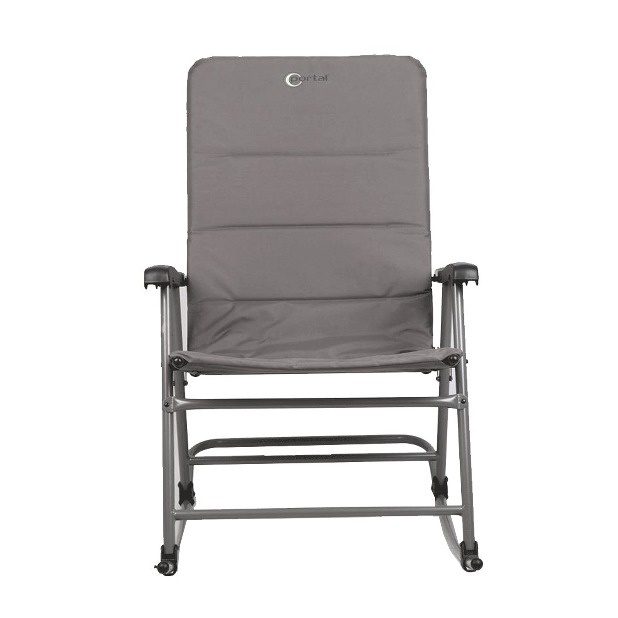 Portal Outdoor Wide Portable Flat Folding Camping Rocking Chair