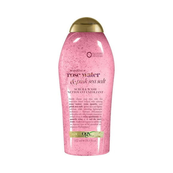 OGX Pink Sea Salt & Rose Water Scrub 577ml