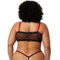 thumbnail image 6 of Parade Mesh Cherry Print Bralette and Thong Set, Sizes XS to 3XL, 6 of 10