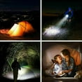 thumbnail image 7 of 2PK Bright Powerful Flashlight XHP70 Rechargeable Zoom Torch Tactical LED Flashlight, 7 of 7