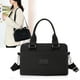 thumbnail image 1 of Bolso bandolera de nailon para mujer con correa ajustable | Bolso de hombro impermeable de gran capacidad para uso diario | Múltiples bolsillos para teléfono, cartera y artículos esenciales | Beige,, 1 of 6