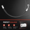 thumbnail image 3 of A-Premium Power Steering Hose Pressure Hose Line Assembly Compatible with Mitsubishi Eclipse 2005-2012, Galant 2003-2012, 2.4L, From Pump, Replace# 4455A103, 3 of 8