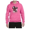 thumbnail image 2 of If It's Not an English Springer Spaniel It's Just a Dog Gift | Mens Dog Lover Hooded Sweatshirt Graphic Hoodie, Neon Pink, Large, 2 of 3