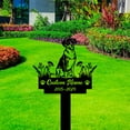 thumbnail image 3 of Handmadetneonsign Treeing Walker Coonhound Memorial Metal With Stake, Dog Metal Name Sign Stake, Dog Metal Stake Decor 47632, 3 of 5
