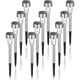 thumbnail image 1 of Lojalitet Set de 12 lámparas solares LED de acero inoxidable, 1 of 5