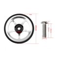 thumbnail image 4 of Bicicleta Plegable Easy Wheel Bearing Triángulo Trasero Estante Modificado Rueda de Reajuste - Negro Sunnimix bicicleta plegable ruedas fáciles, 4 of 7