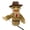H-detective, variant on NCQ 16"Puppet Entriloquist Puppet,Hand Puppets for Kids Plush Detective Puppets for Adults with Removable Mouth Puppets for Kids Ages 4-8,Hand Puppets for Adults with Scalable Puppet Control Rod