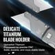 thumbnail image 2 of Navaja multiusos WORKPRO Premium Titanium con 10 cuchillas adicionales, 2 of 9