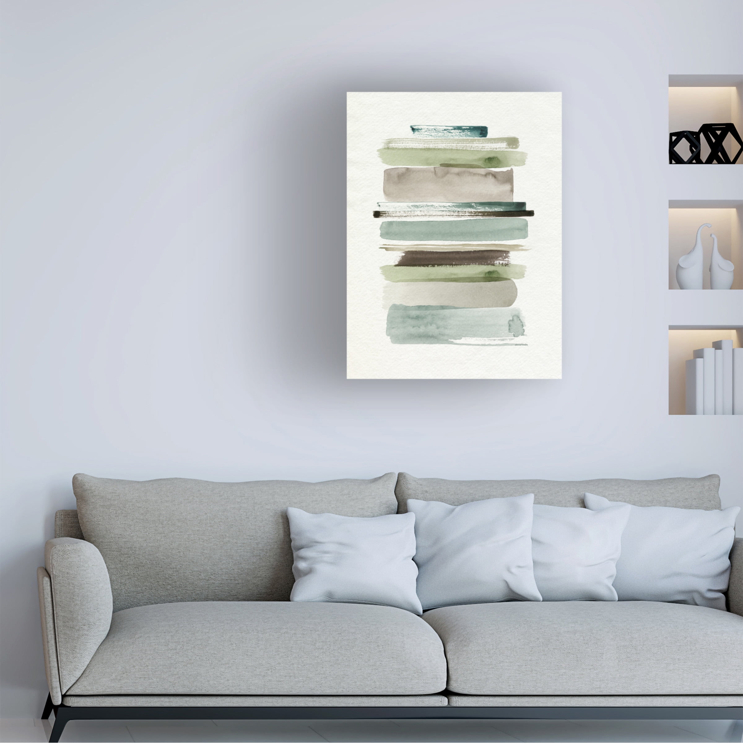 Trademark Fine Art Grace Popp Grass Stains II Canvas Wall Art - 14x19