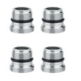 thumbnail image 1 of Bgsha 4pcs Kitchen Faucet Adapter Set Tap Aerator Connector 18.5mm To 22mm With Washer Water Purifier Adapter Bathroom Accessories, 1 of 10