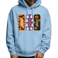 thumbnail image 1 of LUOGENLI Chandails à Capuche pour Hommes Graphiques Course Halloween Chandail à Capuche Graphique Chandail à Manches Longues à Enfiler avec Imprimé Décontracté Confortable Veste Douce pour Automne Hiver Chandails à Capuche pour Hommes Graphiques Anime Bleu2 Taille P, 1 of 5
