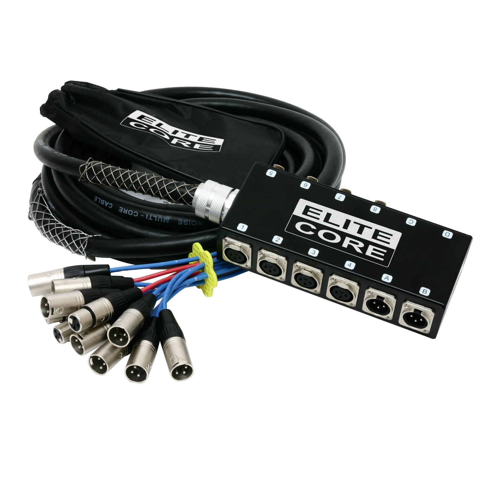 PS248200 200 ft Stage Snake Elite Core 24 x 8 Channel 