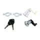 thumbnail image 4 of Cilindro de cerradura de puerta de coche con 2 llaves de control suave 7701468981 Reemplazo para MEGANE CLIO THALIA, 4 of 14