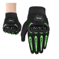 thumbnail image 1 of Guantes Proteccion  Bloosom Pantalla Táctil De Dedo Para Motocicleta Verde XXL, 1 of 4