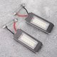 thumbnail image 2 of 1 Pair 18 SMD LED License Plate Lights 12V For MINI Cooper R56, R57, R58, R59 (2006-2014), 2 of 4