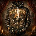 thumbnail image 3 of IAJDKMEK Halloween Men's Casual Hoodie Sweatshirt - Long Sleeve Pullover Top for Men, with Halloween Graphic, Cozy Sweatshirt and Fall Top, 3 of 5