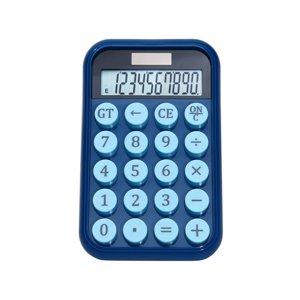 Calculatrices pour les étudiants Solar Cell 2 Dans 1 Calculatrice Étudiante Calculatrice de boîte portable de bureau Calculatrice