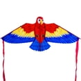 thumbnail image 1 of TFixol Cerf-Volant Perroquet Vibrant pour Enfants - Cerf-Volant Animal à Longue Queue Coloré en Rouge, Bleu, Jaune - Amusement Extérieur pour Tous Âges, 1 of 6