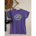 thumbnail image 3 of Happy Mother's Day Roses Shaped T-Shirt Women -Image by Shutterstock, Female Large, 3 of 4