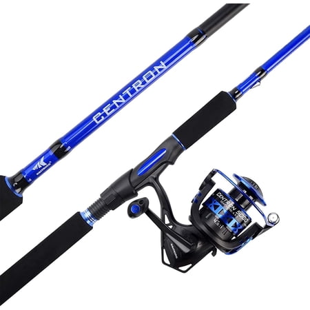 KastKing Spinning Fishing Rod and Reel Combo Spin-6 M 2000 Reel IM6 Graphite 2Pc Blanks-Centron
