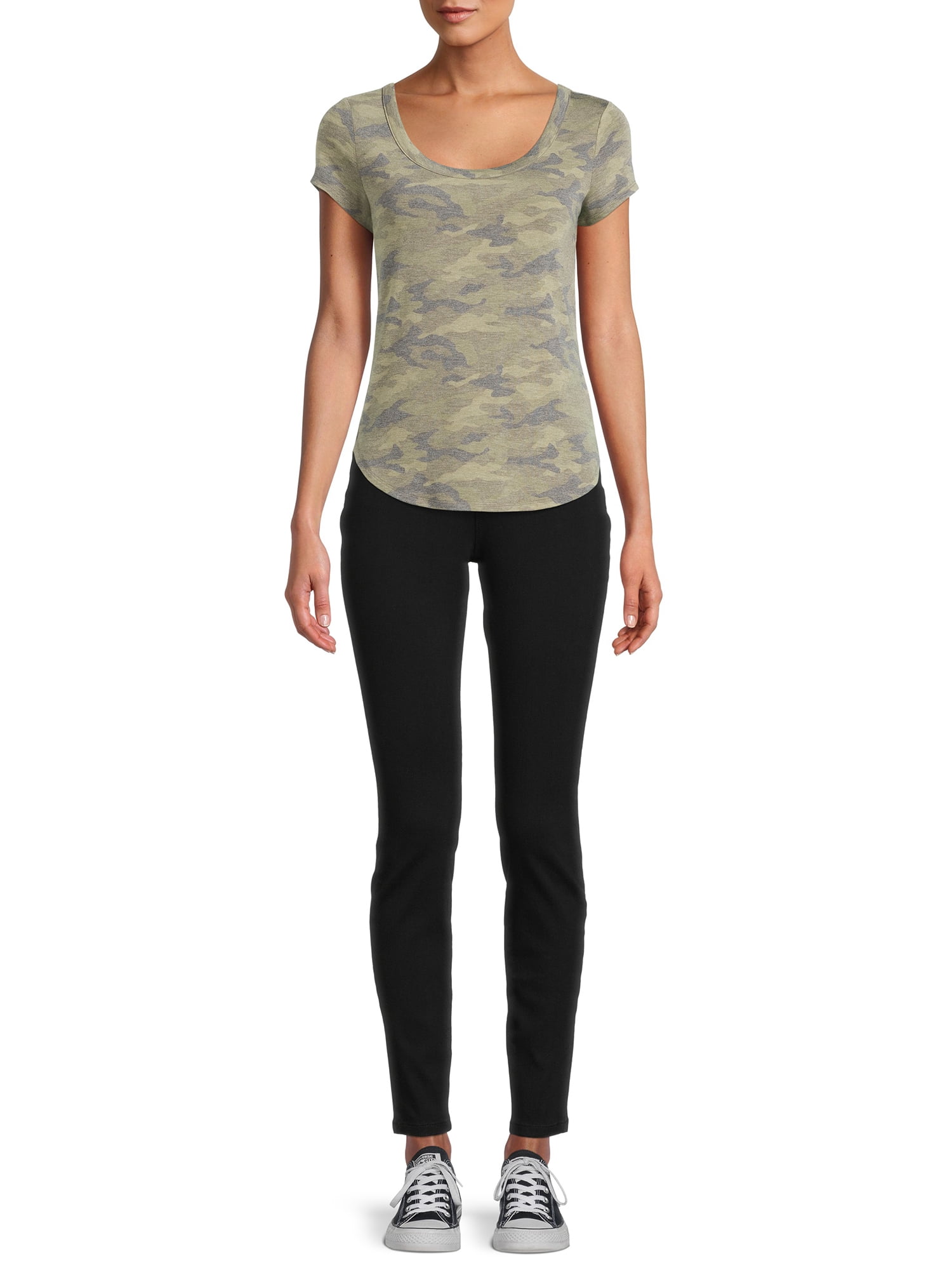 Time and Tru Women's High Rise Skinny Jeans