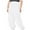 White, variant on hotojiny Womens Cargo Sweatpants Elastic High Waisted Baggy Joggers Plus Size Lounge Athletic Pants with Pockets