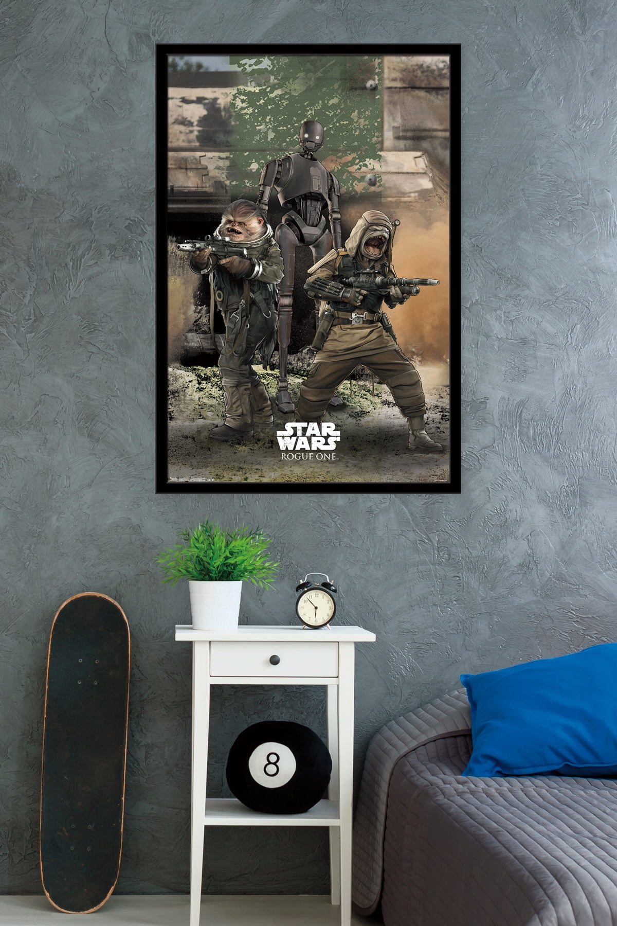 Star Wars: Rogue One - Trio Wall Poster, 22.375" x 34", Framed