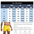 thumbnail image 2 of Boyscolos Mens Board Shorts Swimwear Summer Beach Swim Drawstring Shorts Surfing Sport Bathing Suit Athletic Gym Shorts Blue M, 2 of 7