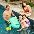 thumbnail image 6 of Big Joe Pool Petz Large Frog Animal Pool Toy Float, Frog Shape Mesh, Quick Draining Fabric, 3 feet, 6 of 8