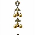 thumbnail image 3 of Wind Chimes Garden copper Bells Windchimes hanging decorations room decoration, 3 of 18
