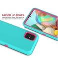 thumbnail image 4 of Galaxy A51 4G Cases, Sturdy Phone Case for Samsung Galaxy A51 4G 6.5", Tekcoo Full-Body Shockproof Protection Heavy Duty Armor Hard Plastic & Shock Absorption Rubber Rugged Bumper 3-in-1 Case Cover, 4 of 7