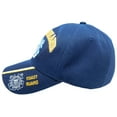 thumbnail image 2 of United States Coast Guard 1790 Anchors Navy Blue Adjustable Embroidered Hat Cap, 2 of 4