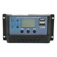 thumbnail image 3 of Solar Inverter System Kit 300W Modified Sine Wave Inverter 18W 18V Solar Panel 30A 12V 24V Solar Controller Kit Yellow 12V to 220V, 3 of 14