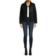 thumbnail image 2 of Time and Tru Women's and Women's Plus Full-Zip Faux Sherpa Jacket, 2 of 5