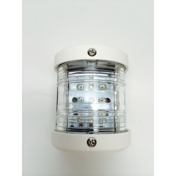Pactrade marine boat white masthead LED navigation light 2 nm for boat up to 39 ft 12 v
