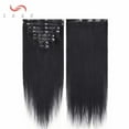 thumbnail image 2 of SEGO Invisible Tape Weft Clip in Human Hair Extensions Full Head Silky Straight Hair Extensions, 2 of 6