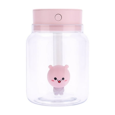 

George Home Car Mute Mini USB Candy Can Desktop Air Colorful Light Mini Humidifier