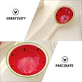 thumbnail image 3 of Ceramic Salad Bowl With Spoon, Cute Food Serving Bowl Watermelon Bowl, Mixing Bowls For Cereal Pasta Snack Appetizer, 3 of 5