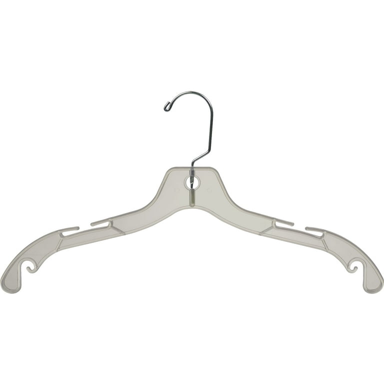 Kitcheniva Lightweight Plastic Hangers - White, Pack of 50 - Fry's