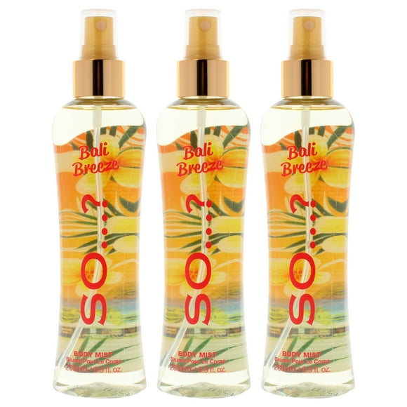 Brume pour le Corps Bali Breeze par So…? pour Femmes - Brume pour le Corps 6,9 oz - Lot de 3