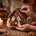 thumbnail image 4 of Diy Pearl Art Kit Halloween Themed Creative Craft Set for Adults and All Ages Home Table Display Holiday Party Activity Gift for Craft Lovers, 4 of 9