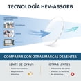thumbnail image 4 of Cyxus Retro Filtro de Luz Azul para Lentes Antireflejantes Gafas para Computadora Anti Tensión de Ojos TR90 8102T01 Cyxus Style, 4 of 4