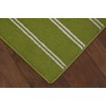 thumbnail image 2 of Garland Rug Avery Grasshopper Green 5'x7'5" Pin Striped Indoor Area Rug, 2 of 5