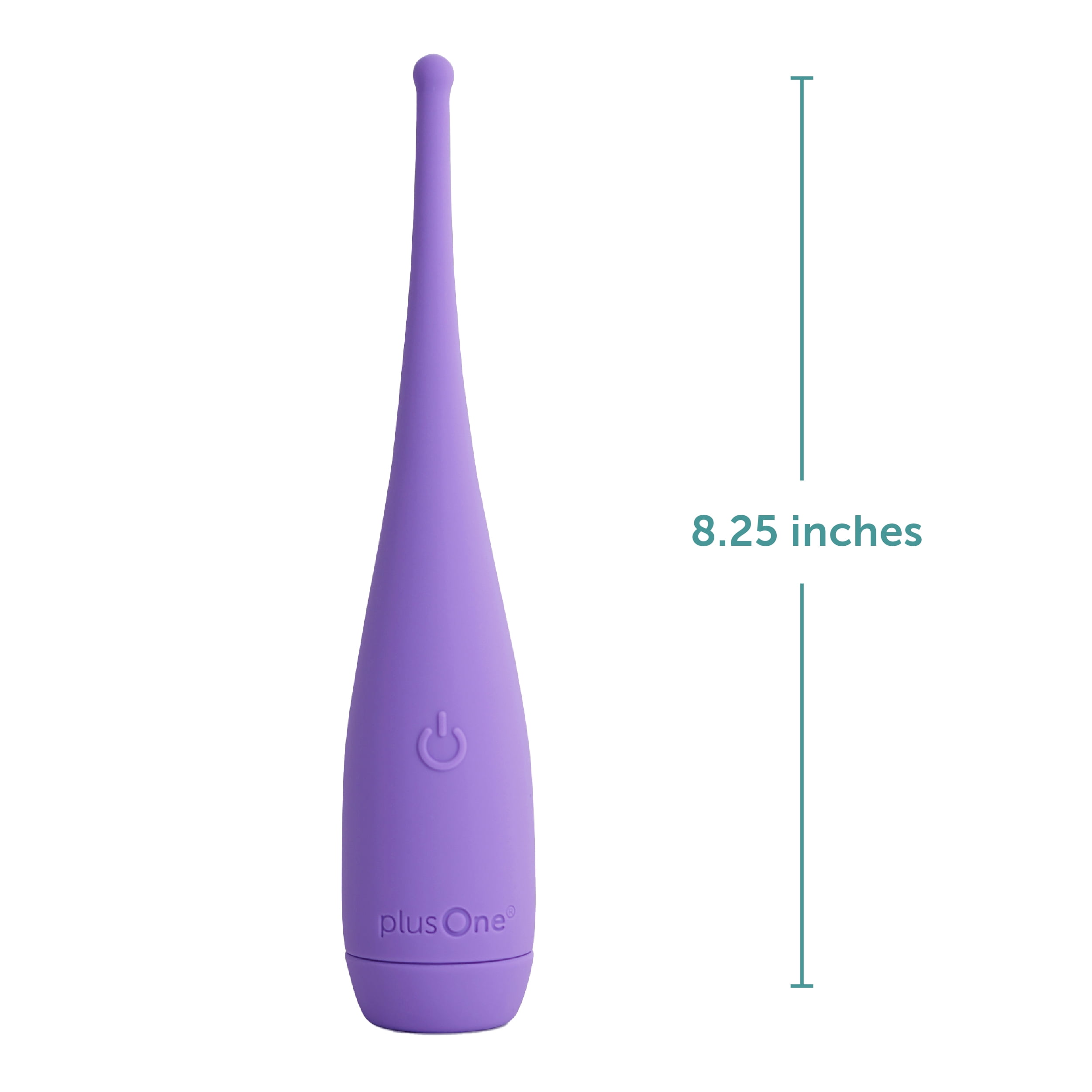 plusOne Pinpoint External Vibrator, 3 Different Tip Attachments, 10 Vibration Settings