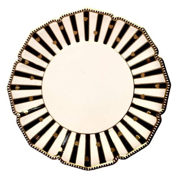 Love Valientine's Scalloped Dinner Plates