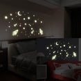 thumbnail image 4 of DIY Luminous PVC Wall Sticker Glow In The Dark Space Stars Planet Rocket Kids, 4 of 6