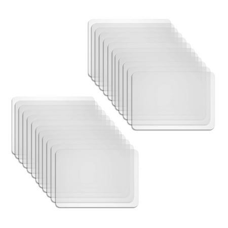 

24-Piece Plastic Mat Placemat Table Mat Heat-Resistant Placemat Placemat Suitable for Dining Table Dining Room Kitchen